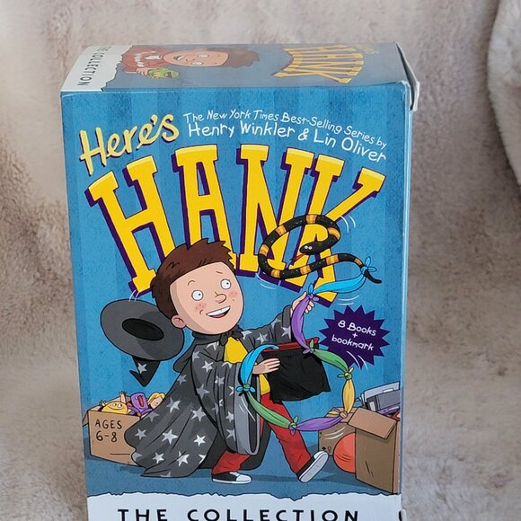 Here’s Hank The Collection Books 1-8 In Box Henry Winkler & Lin Oliver Dyslexia - Picture 3 of 6